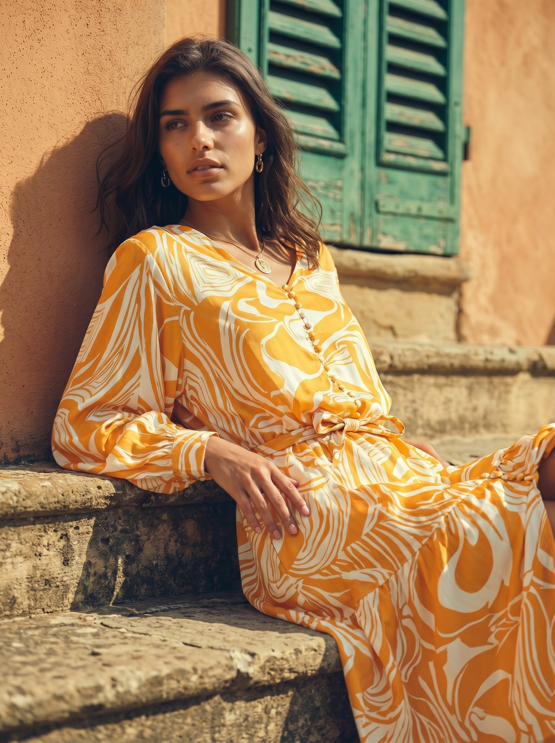 Ben — Amber Sands Maxi Dress
